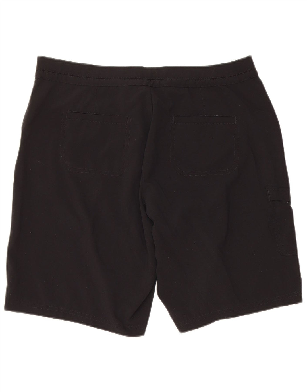 LEE Cargo Shorts til kvinder US 12 Large W34 Black Polyester