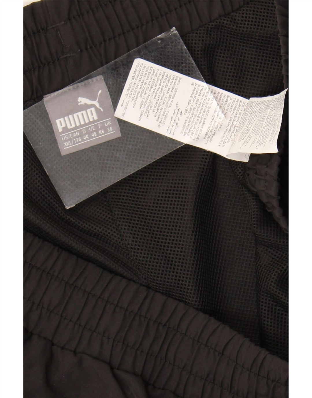 Puma sportsshorts til kvinder UK 18 XL sort polyester