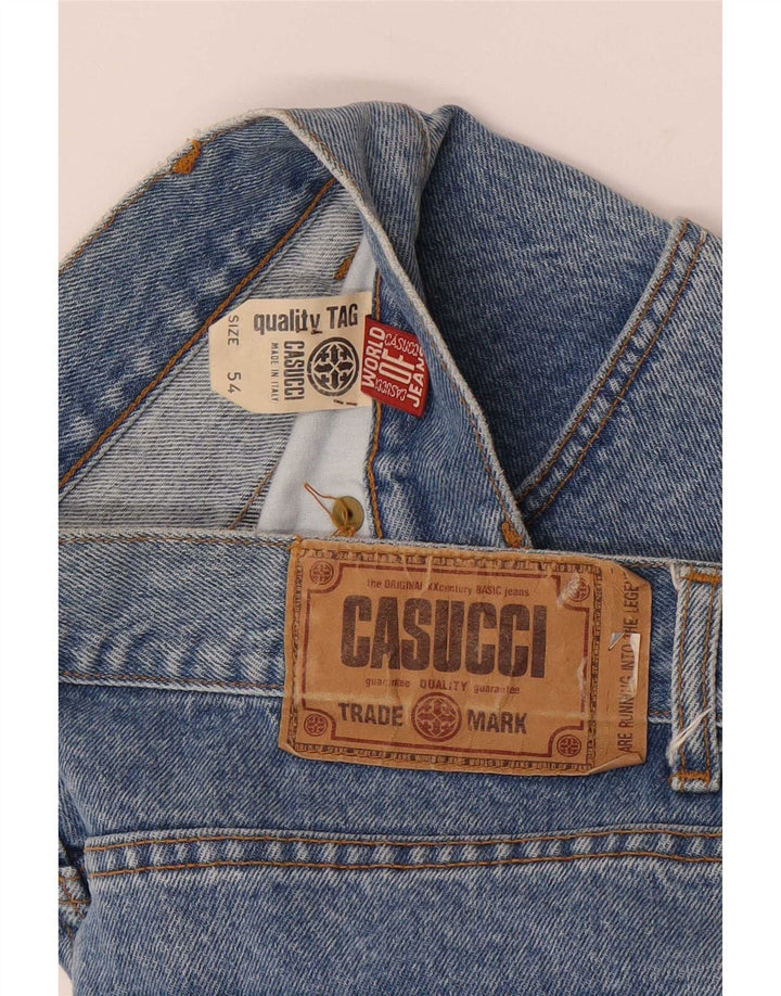 Casucci Herre tilspidsede jeans W32 L33 blå bomuld
