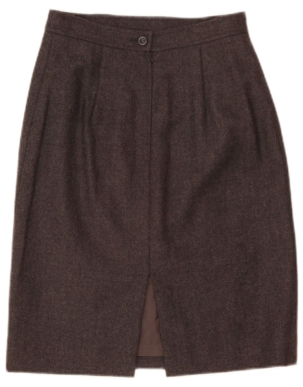 UNGARO Lige nederdel til kvinder IT 40 Small W26 Grå Cupro