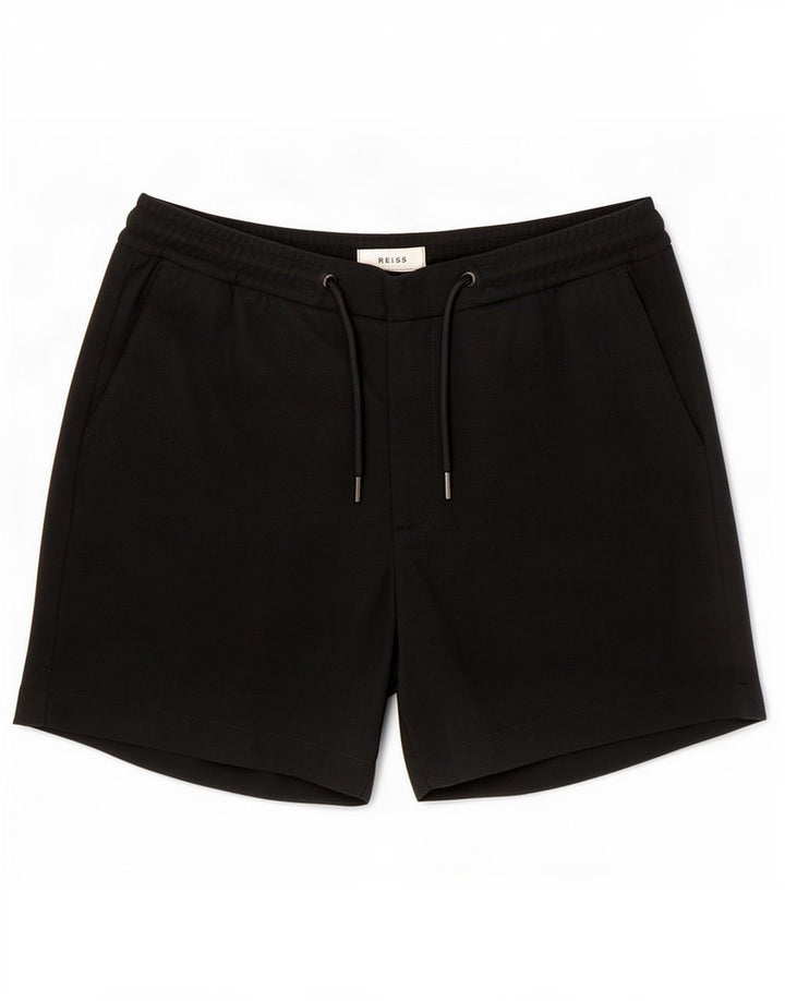 Reiss Chino Shorts til mænd W32 Medium Black Polyester