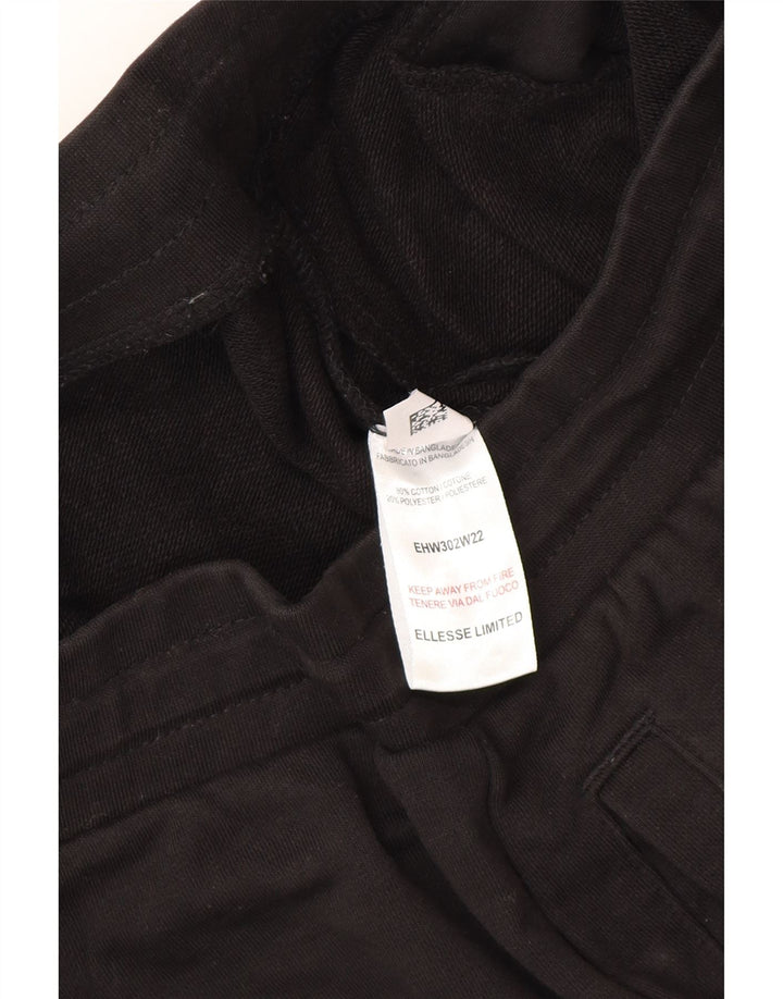 Ellesse Herre træningsdragt Bukser Joggers Small Black Bomuld
