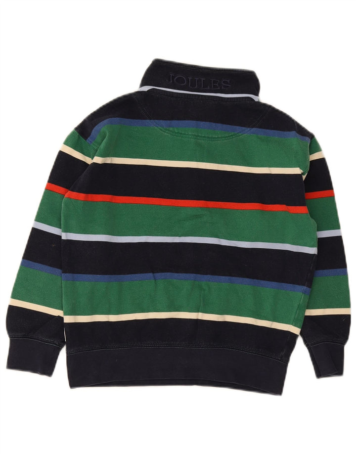 Joules drenge sweatshirt med lynlås 9-10 år Flerfarvet stribet