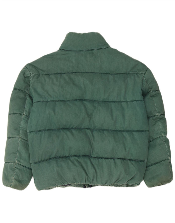 Tommy Hilfiger Herre polstret jakke UK 38 Medium Grøn Bomuld