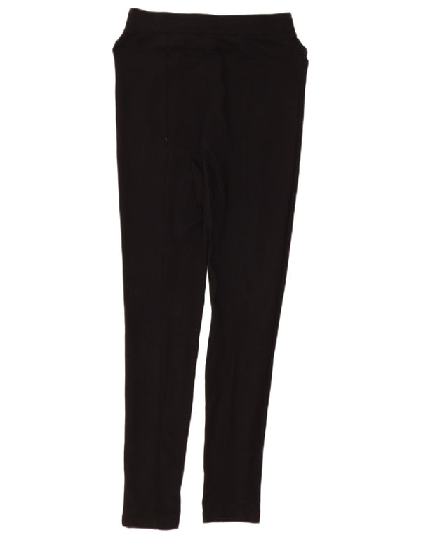 Calvin Klein Grafiske Leggings til kvinder UK 10 Small Black Viscose