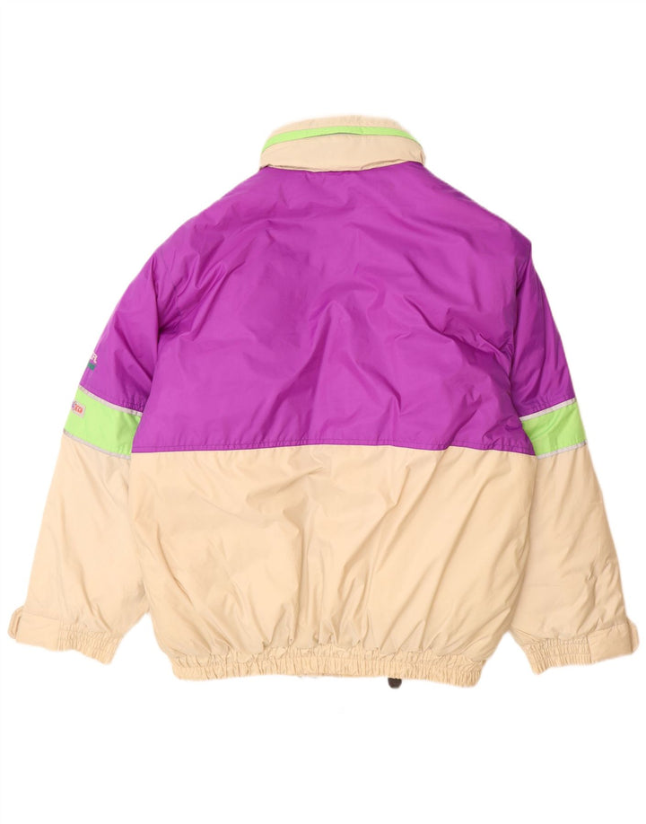Brugi Polstret Herrejakke UK 40 Stor Beige Colourblock Polyamid