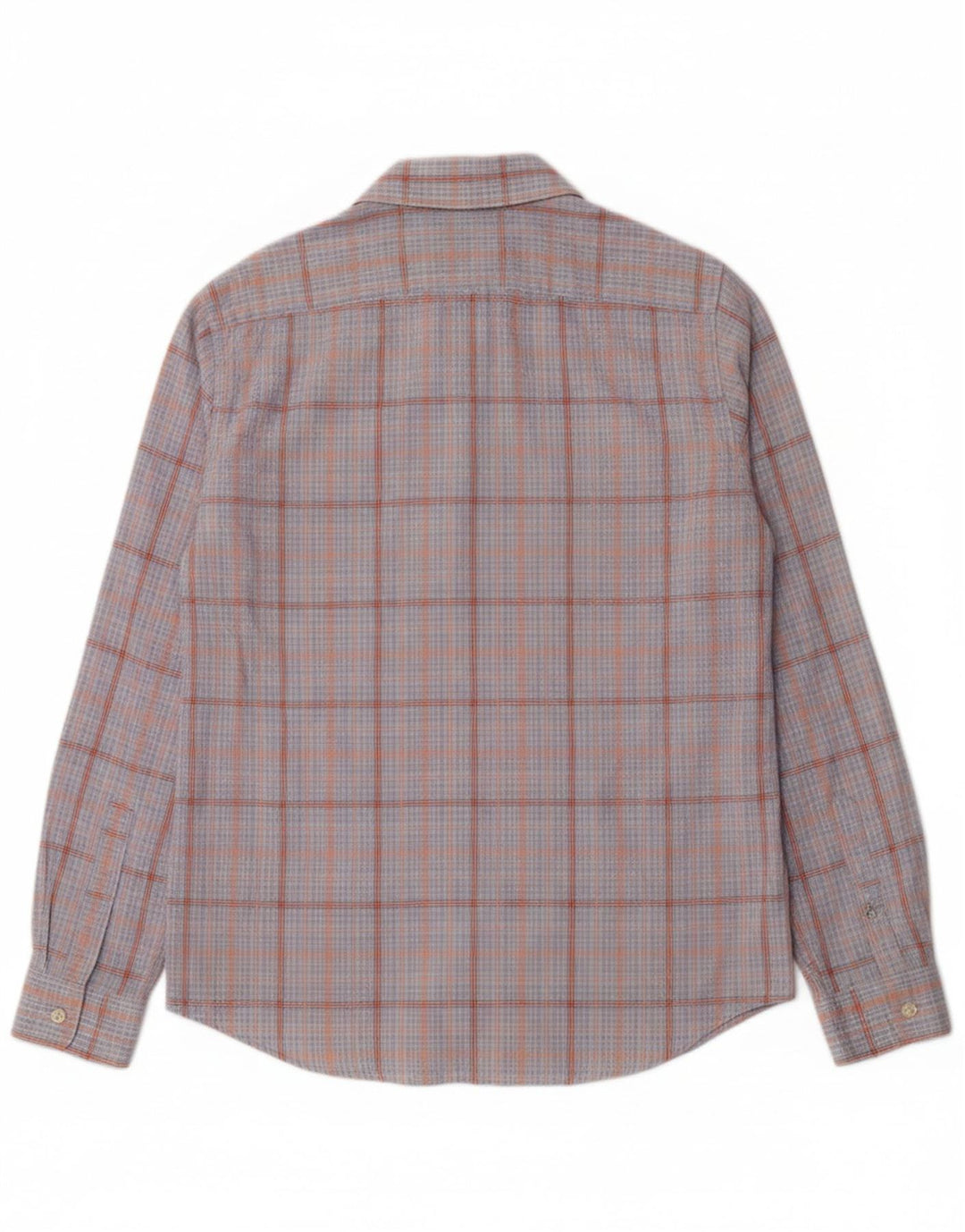 ARMANI JEANS Mens Shirt Medium Blue Check