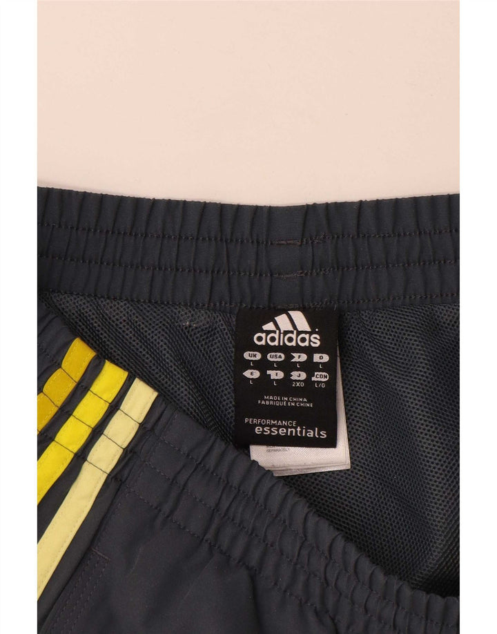 Adidas Herre Climalite Sportshorts Store Grå Polyester