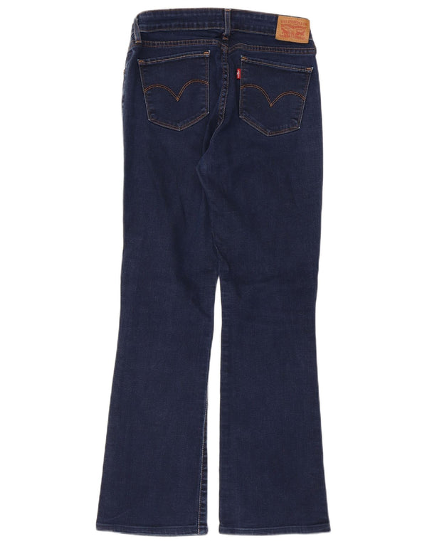 Levi's Dame 715 Bootcut Jeans W28 L27 Blå Bomuld