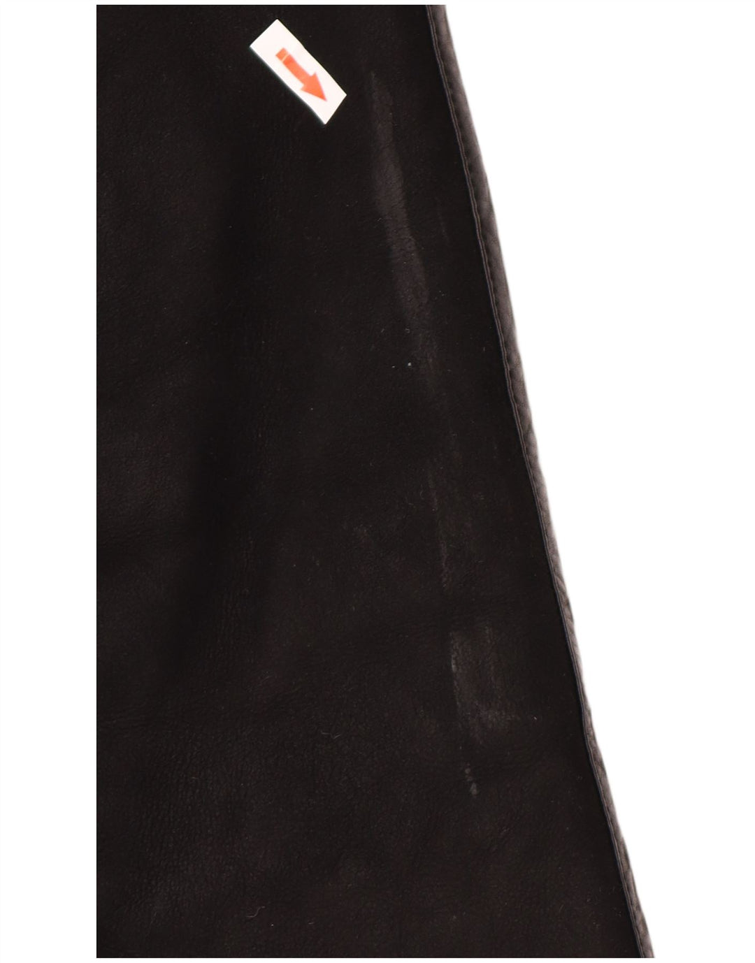 Skinni Dame Oversized Shearling Coat IT 40 Small Black Shearling