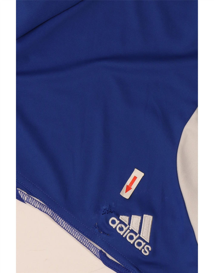 Adidas Herre Climalite Sportshorts Medium Blue Colourblock Polyester