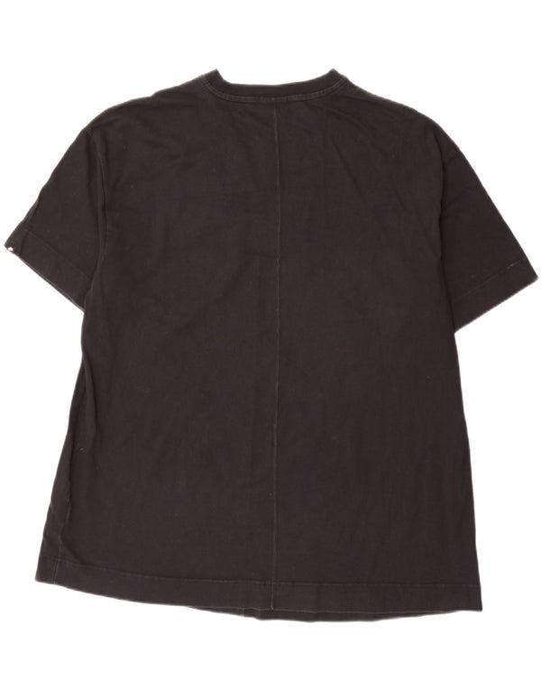 Nike Mens Graphic T-Shirt Top Medium Black Cotton