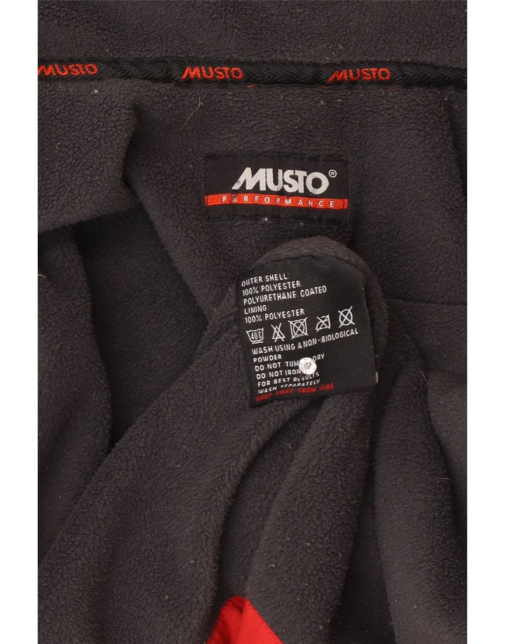 MUSTANG drenge vindjakke 13-14 år rød polyester