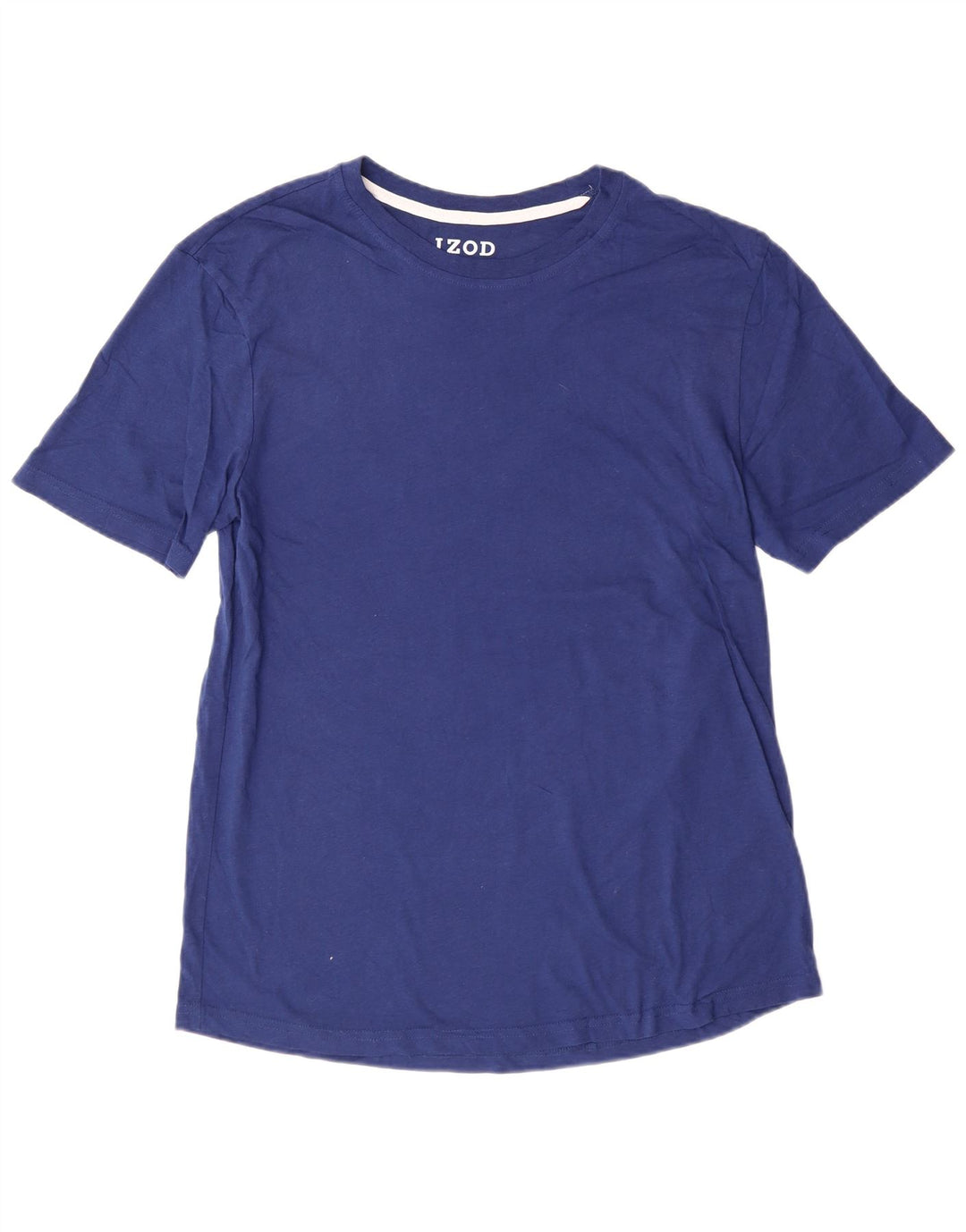 Izod Herre T-Shirt Top Medium Blå Bomuld