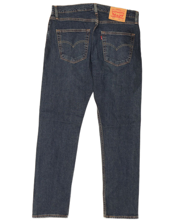 Levi's Herre 512 Slim Tapered Jeans W34 L32 Blå Bomuld