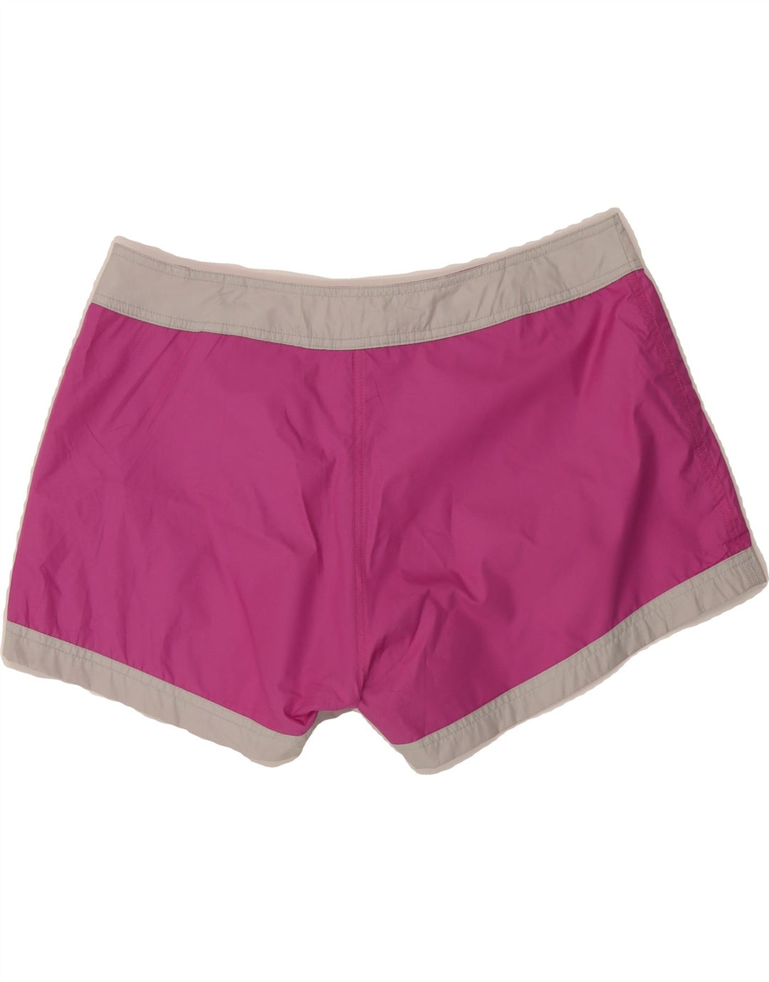 NIKE Womens Sport Shorts US 16/18 XL Pink Colourblock Polyester Vintage Nike and Second-Hand Nike from Messina Hembry 