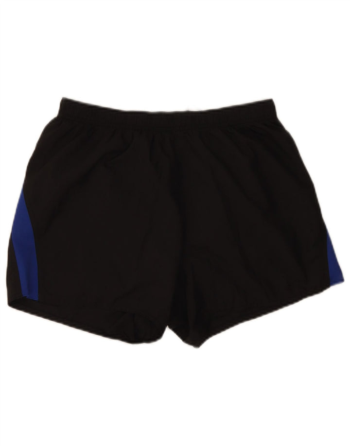 Asics Herre Sportshorts Medium Sort Colourblock Polyester