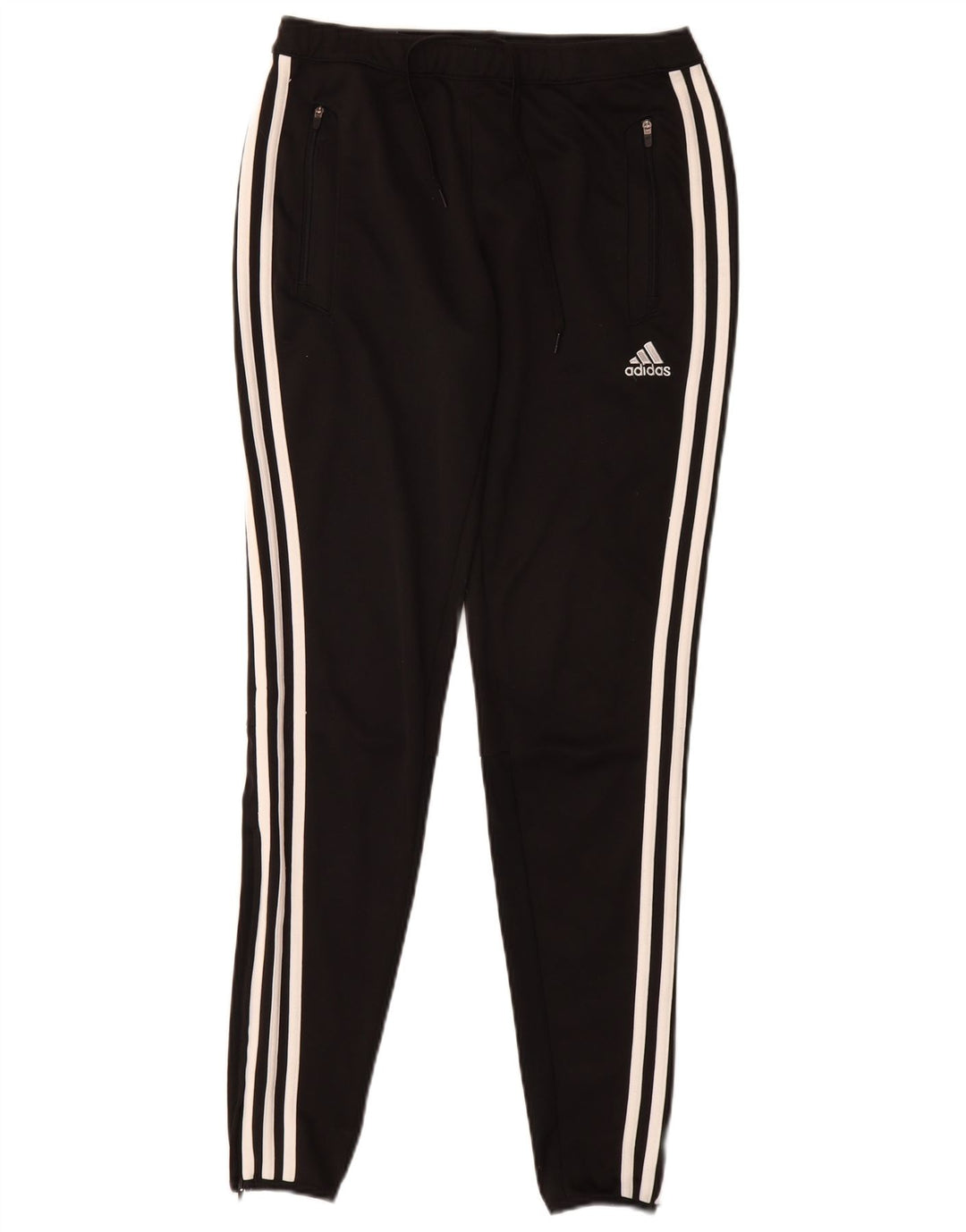 Adidas Dame Climacool Træningsdragt Bukser UK 8/10 Small Black Polyester