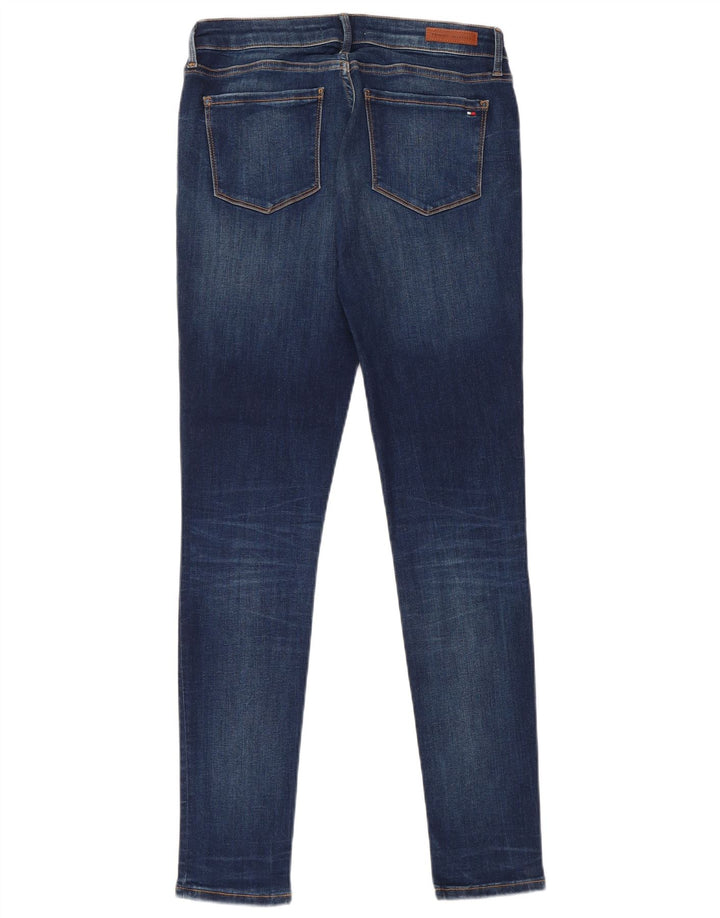 Tommy Hilfiger Dame Como Jegging Jeans W28 L28 Blå Bomuld