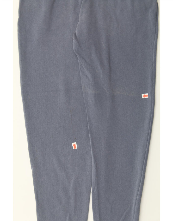 REEBOK Mens Tracksuit Trousers Joggers Small Navy Blue Cotton Vintage Reebok and Second-Hand Reebok from Messina Hembry 