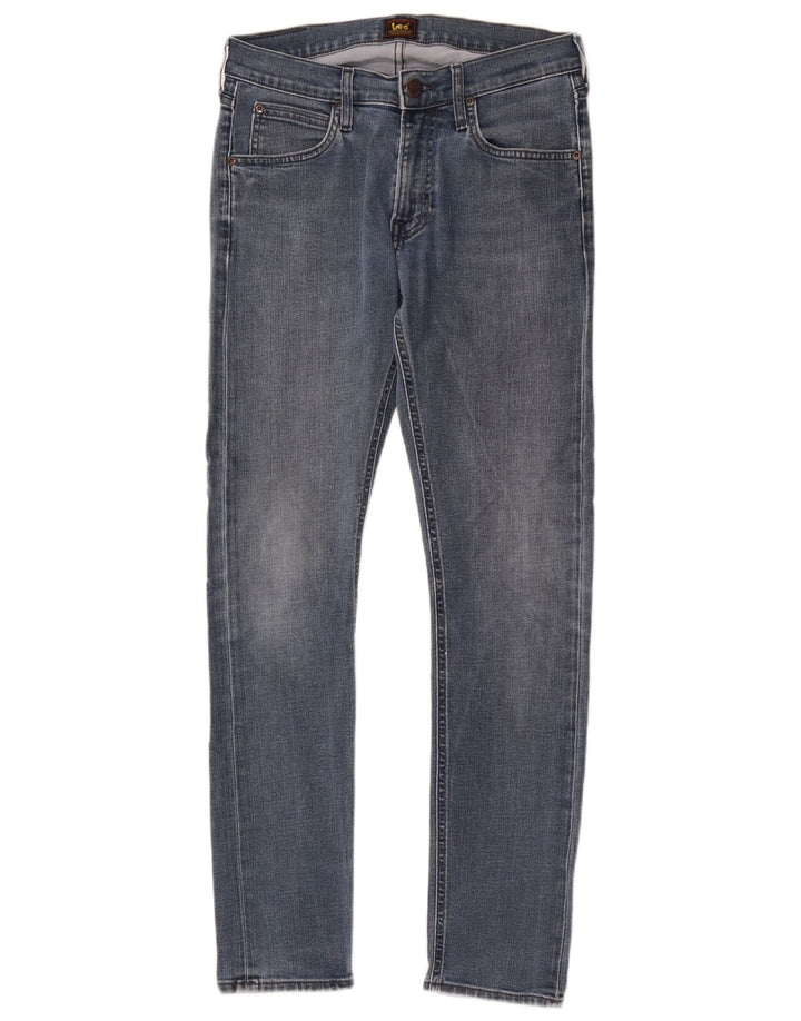 Lee Herre Luke Slim Jeans W30 L32 Blå Bomuld