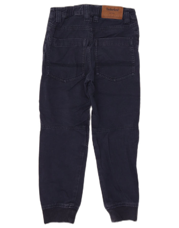 Timberland Boys Joggers Cargo Bukser 7-8 år W22 L19 Marineblå Bomuld