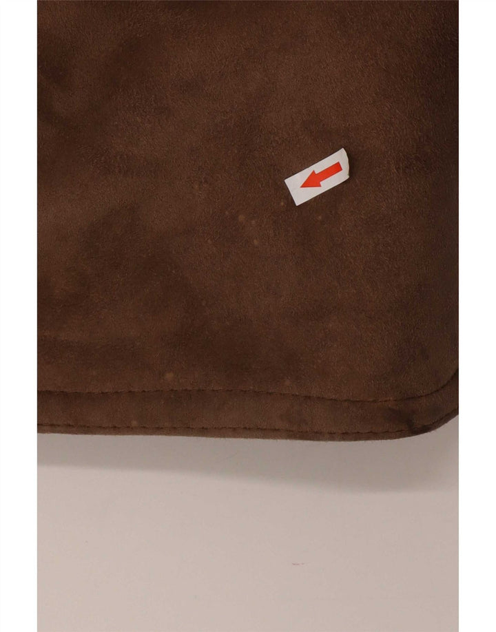 Carieri&Carieri Herre Shearling Overfrakke IT 46 Lille Brun