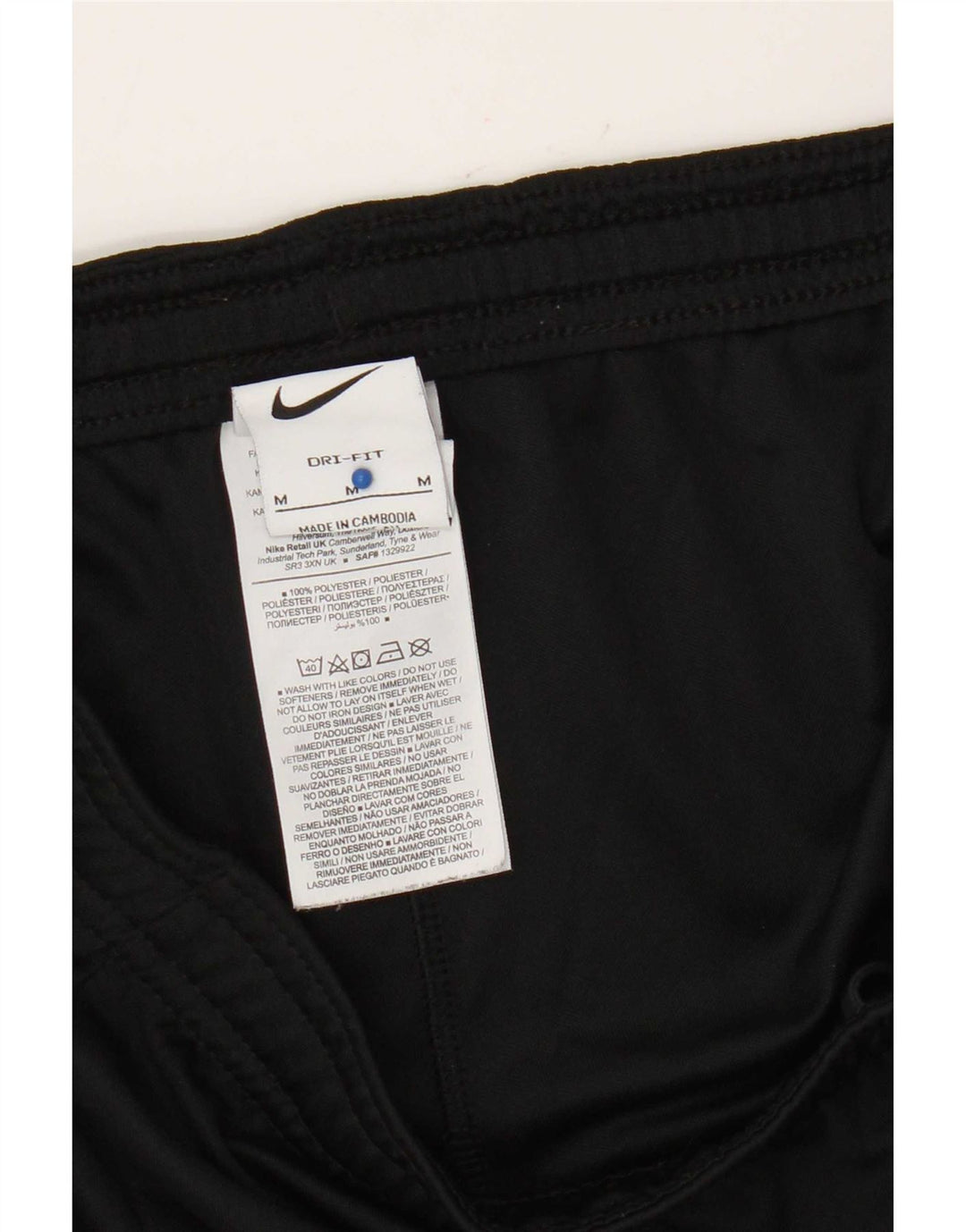 Nike Herre Dri Fit Sportshorts Medium Sort Polyester