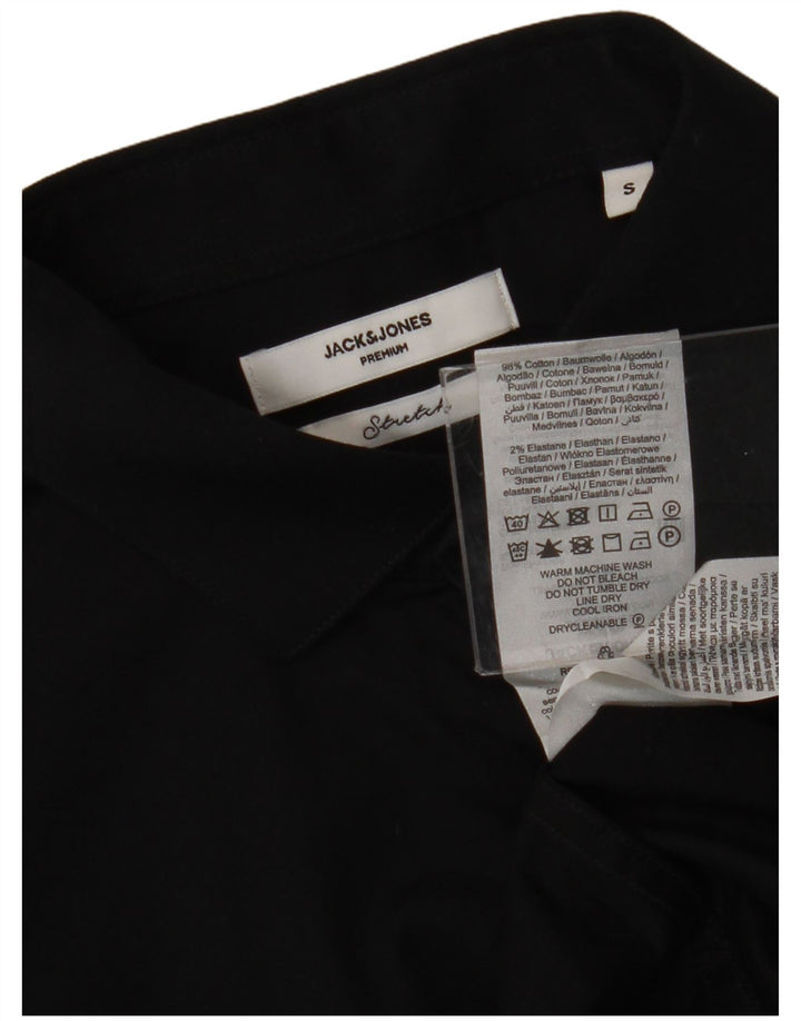 Jack & Jones herreskjorte lille sort bomuld