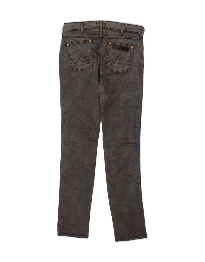 WRANGLER Womens Molly Slim Jeans W28 L32  Grey Cotton Vintage Wrangler and Second-Hand Wrangler from Messina Hembry 