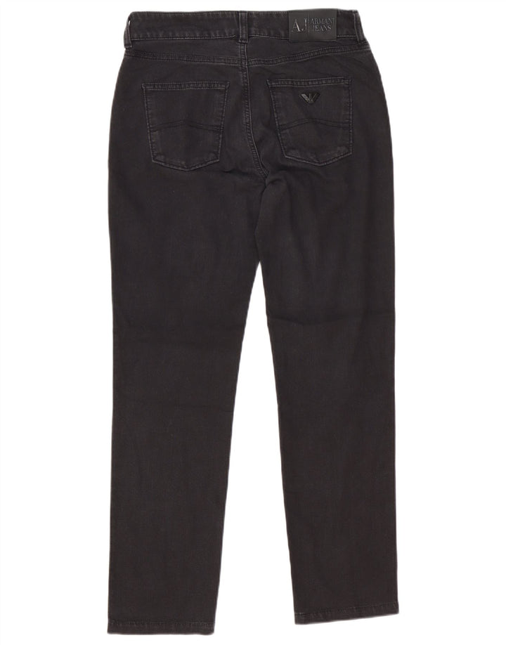 Armani Dame Slim Jeans W28 L28 Sort