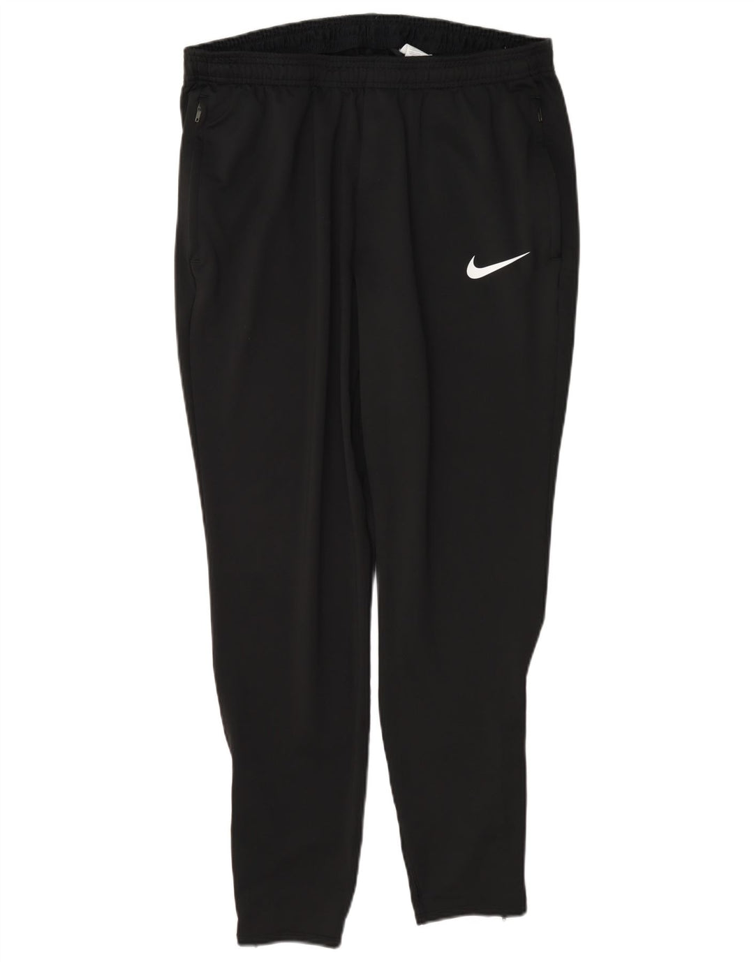Nike Herre Dri Fit Slim træningsdragt Bukser Large Black Colourblock Polyester