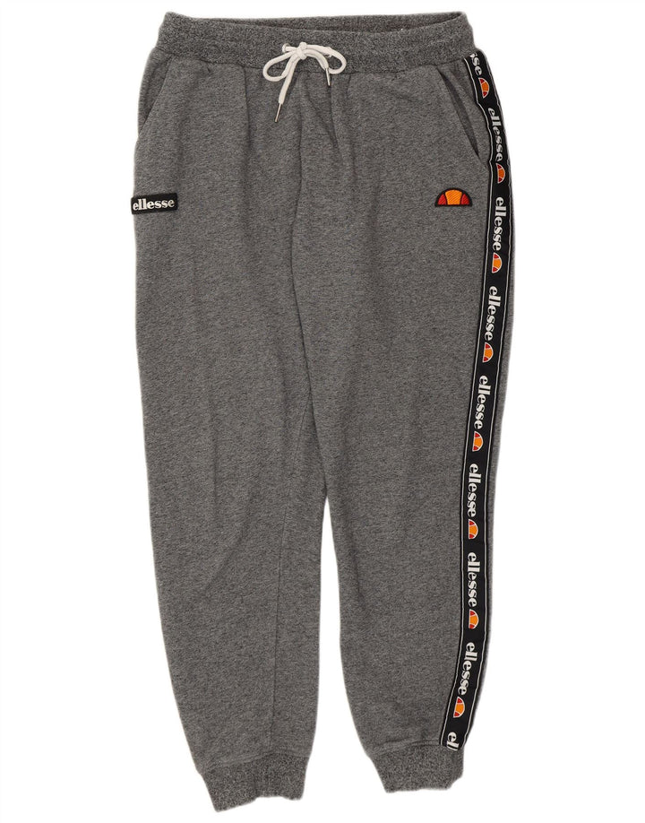 Ellesse Womens træningsdragt Bukser Joggers UK 12 Medium Grey Colourblock