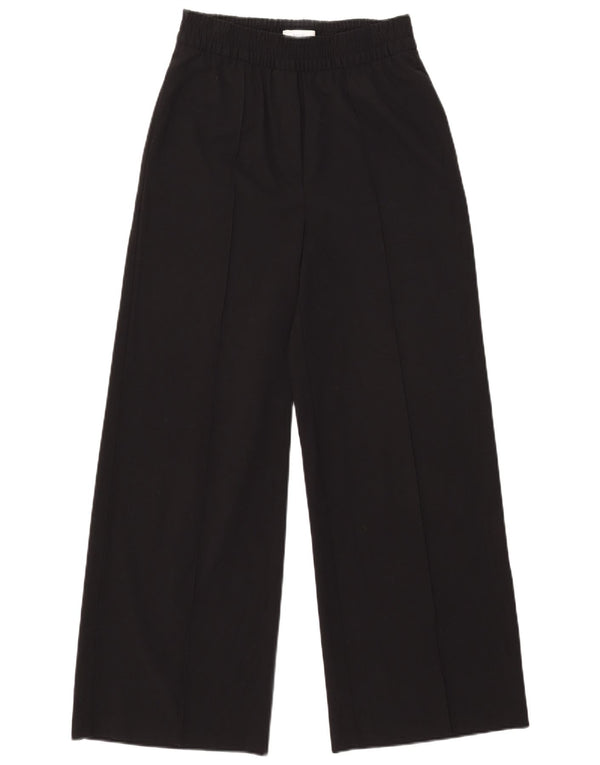 Marks & Spencer Dame Chinobukser med høj talje UK 8 Small W28 L29 Sort