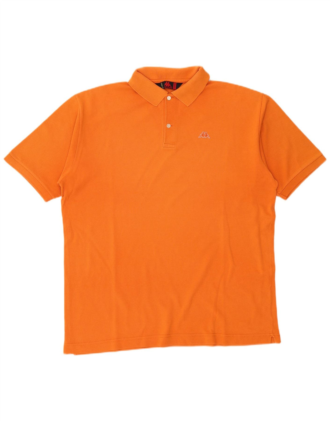 Kappa herre poloshirt XL orange bomuld