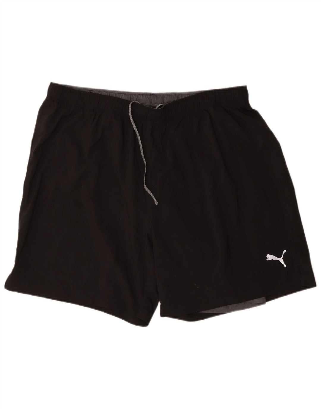 Puma Herre grafiske sportsshorts 2XL sort polyester