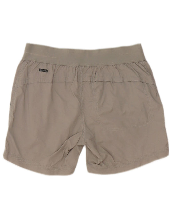 Columbia Womens Regular Fit Chino Shorts Små W28 Grå Bomuld