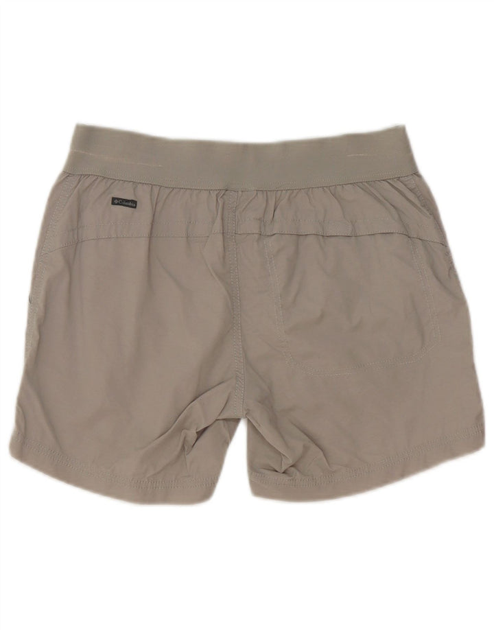 Columbia Womens Regular Fit Chino Shorts Små W28 Grå Bomuld