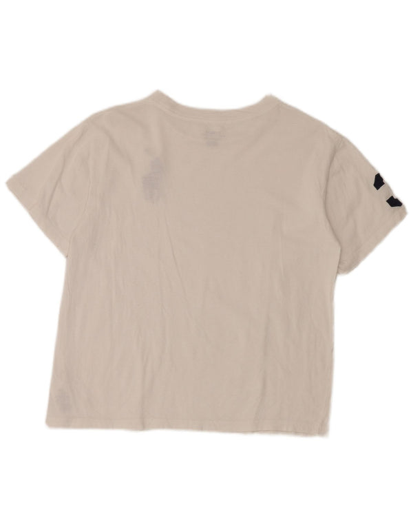 Polo Ralph Lauren drenge grafisk t-shirt top 14-15 år stor hvid bomuld