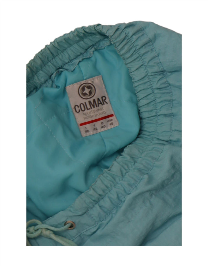 COLMAR vindjakkebukser til kvinder IT 46 Stor blå polyamid