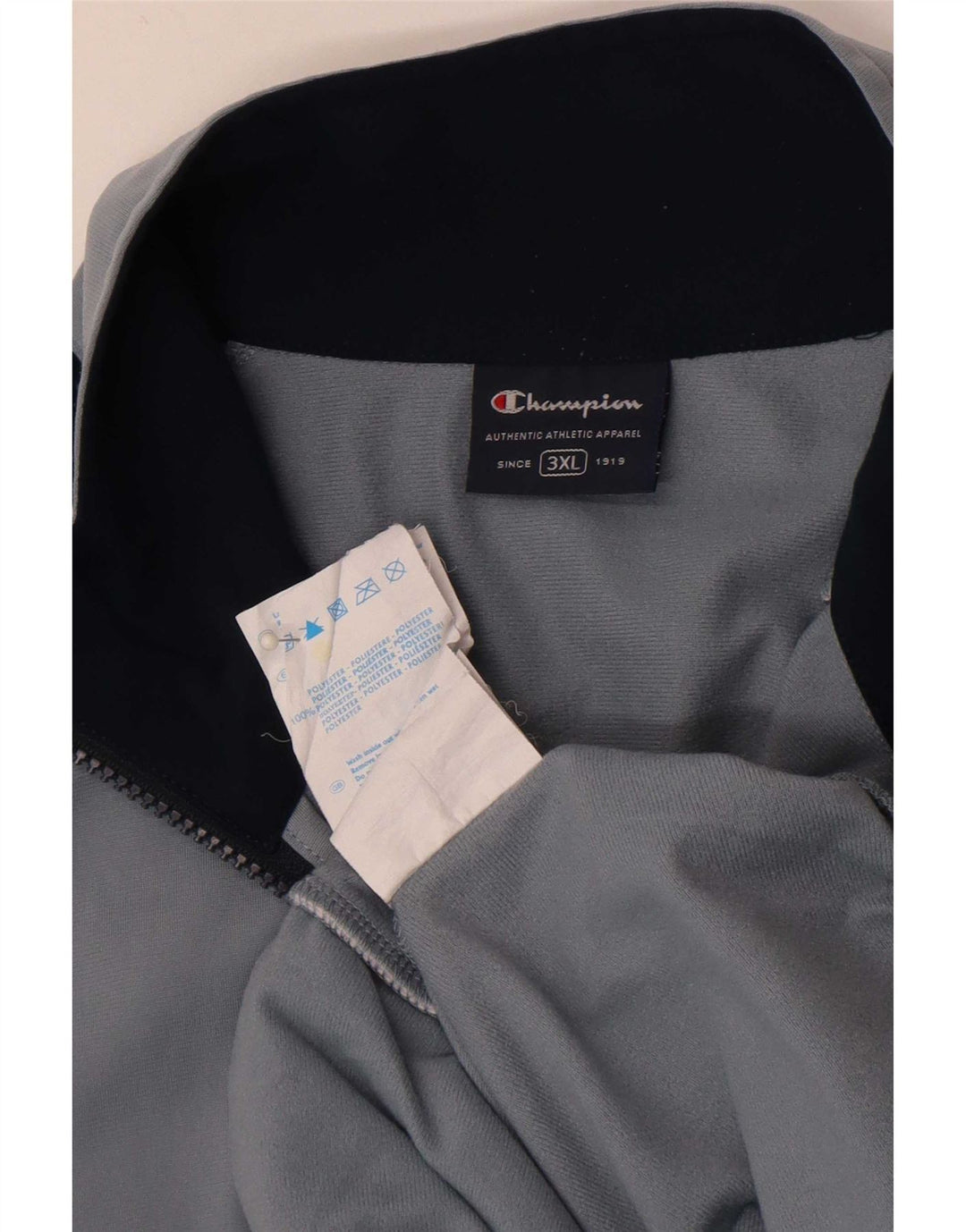 Champion Herre træningsdragt Topjakke 3XL Grå Colourblock Polyester