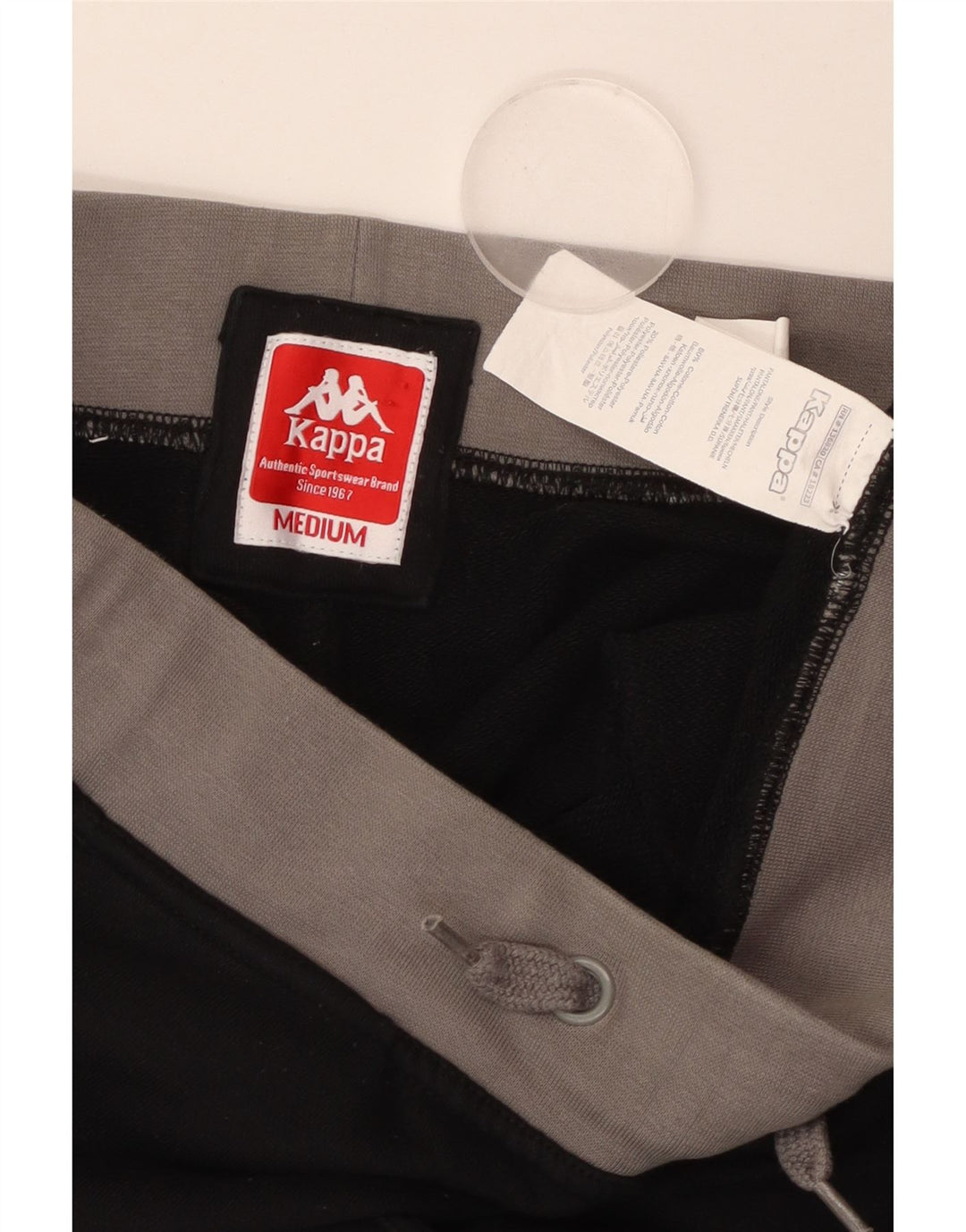 Kappa Dame træningsdragt Bukser Joggers UK 14 Medium Sort Bomuld