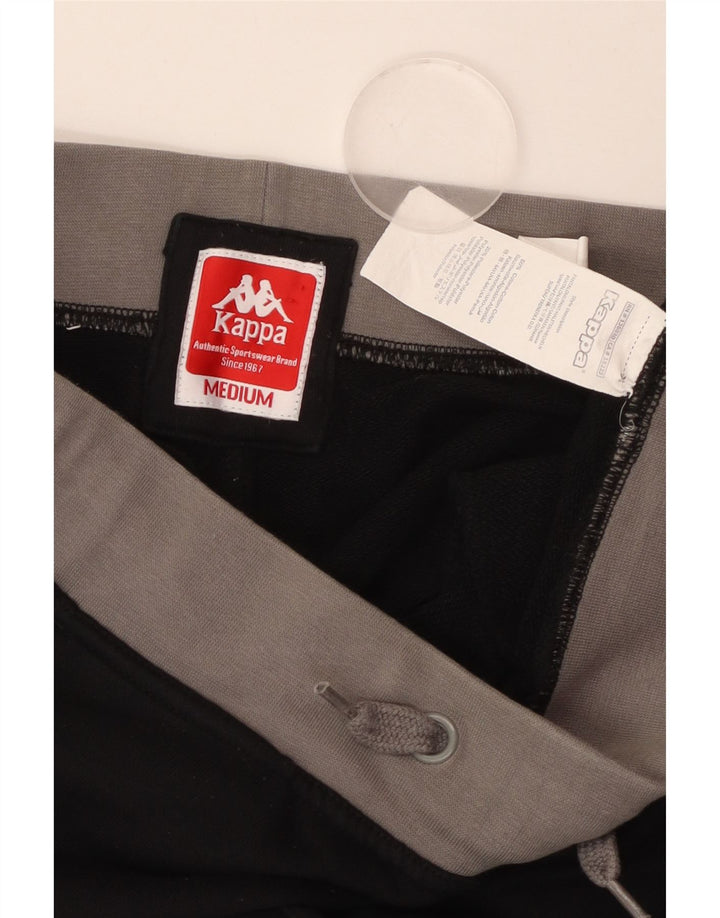 Kappa Dame træningsdragt Bukser Joggers UK 14 Medium Sort Bomuld