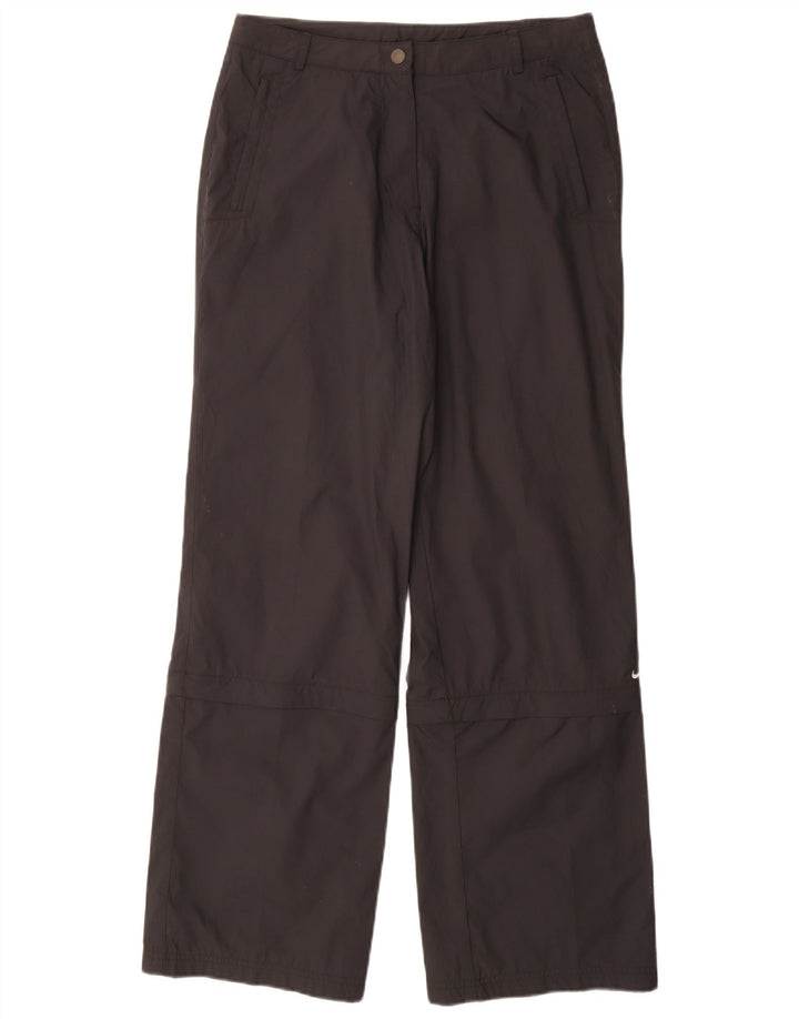 NIKE træningsdragtsbukser til kvinder UK 12 Medium sort polyester