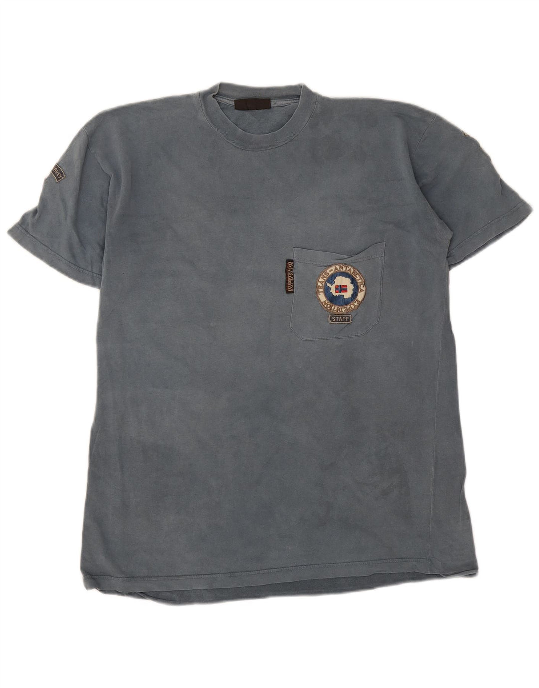 Napapijri Herre T-Shirt Top Medium Blue