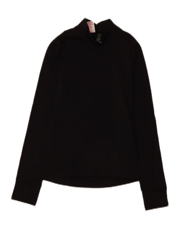 Adidas Girls Aeroready Top Langærmet 11-12 År Sort Polyester