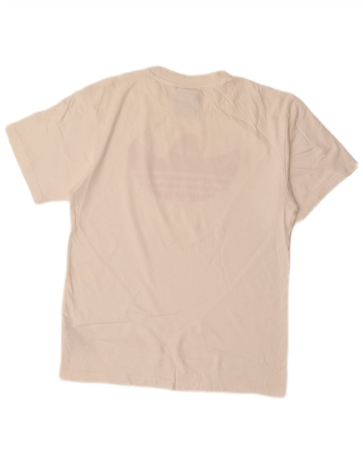 Adidas Grafisk T-shirt top til mænd, lille hvid