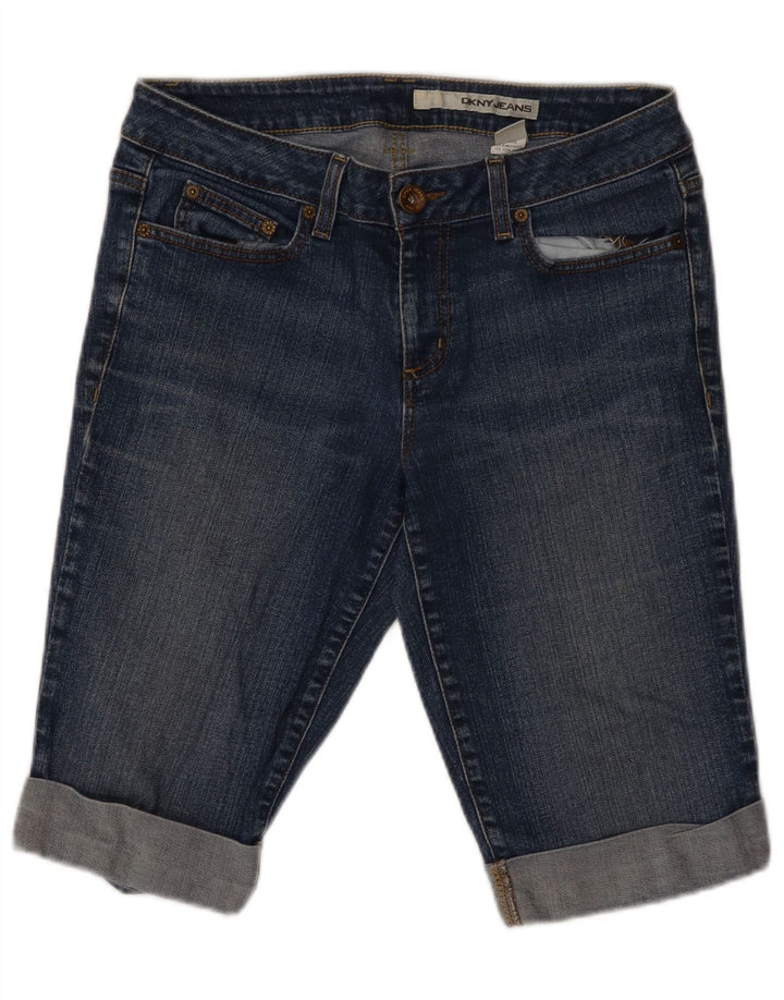 DKNY Dame denim Shorts US 12 Large W32 Blue Cotton