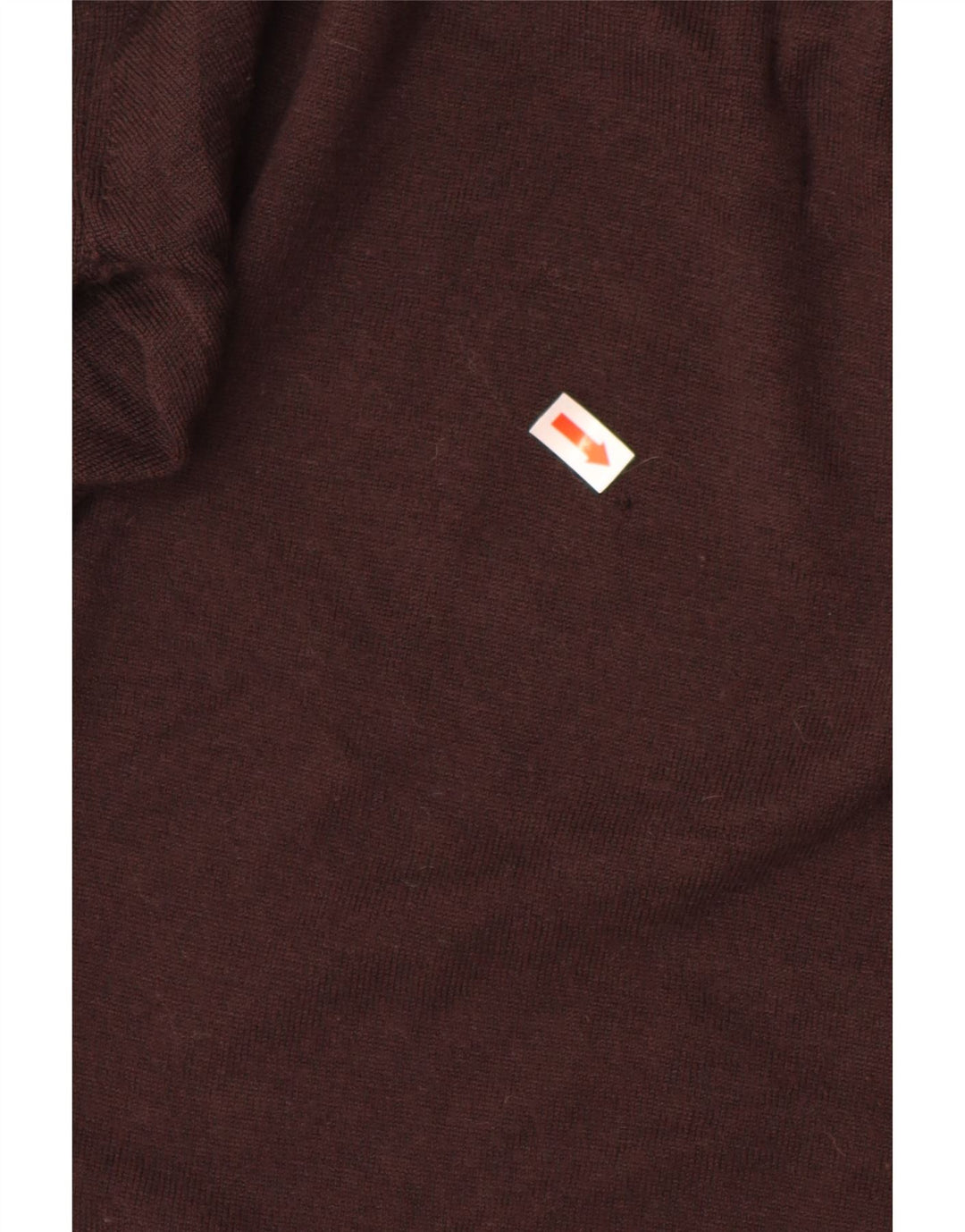 HOBBS Dame Boat Neck Jumper Sweater UK 12 Medium Brun Ny Uld