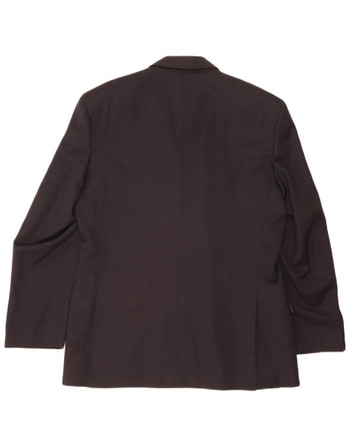 Paul & Shark Herre 2 Button Blazer Jacket IT 54 2XL Navy Blue New Wool